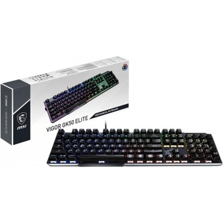 MSI Vigor GK50 ELITE FR (Kailh White) - Clavier Gaming Mécanique AZERTY FR