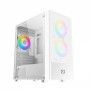 Boitier Mini Tour Micro ATX Xigmatek Oreo RGB avec panneau vitré (Blanc)