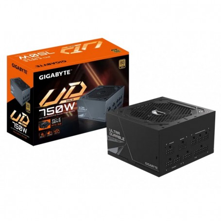 GIGABYTE GP-UD750GM PG5 - Modulaire - 750W - 80 PLUS Gold - ATX 12V - v3.0 - Ventilateur 120 mm - Support PCIe Gen 5.0