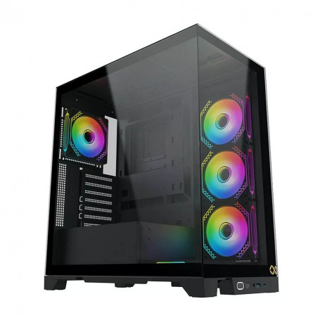 Boitier Moyen Tour ATX - Xigmatek Endorphin Ultra - 5X 120mm RGB - Panneaux vitrés - (Noir)