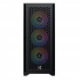 Boitier Moyen Tour ATX - Xigmatek Lux S - 4x 120mm RGB - Panneau vitré - (Noir)