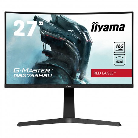 Moniteur IIYAMA 27" 1ms G-MASTER Red Eagle - Dalle VA incurvé 165 Hz - 1920x1080 - 2X HDMI