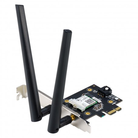 Asus PCE-AX3000 - Carte Réseau PCI-Express WiFi 6 - Bluetooth 5.0 - 2 antennes