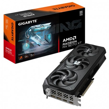 GIGABYTE R9070XTGAMING OC-16GD - AMD Radeon - RX9070XT - 16Go GDDR6 - 2x HDMI - 2x DisplayPort - PCI Express 5.0